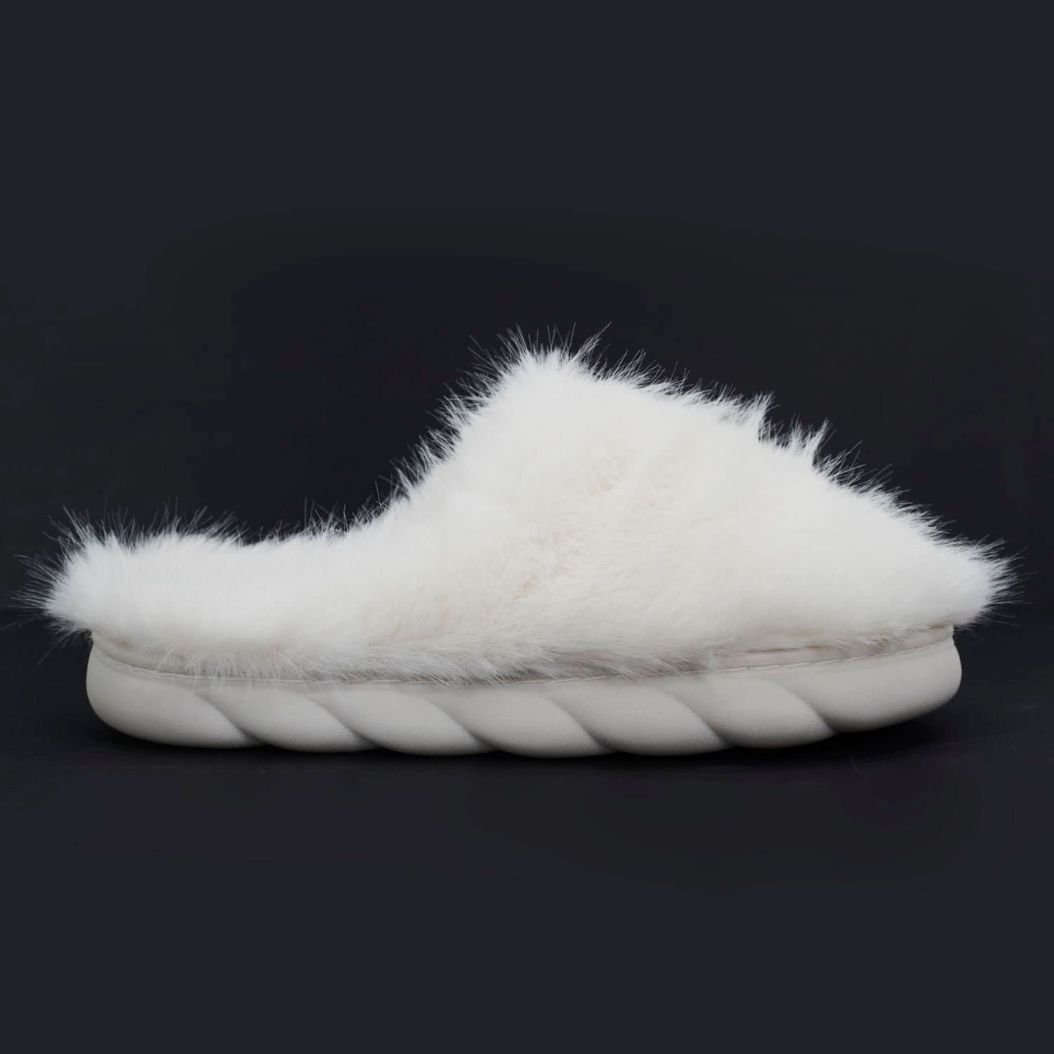 CHAUSSONS PLATEFORME FAUSSE FOURRURE COSY TIME - Image 2