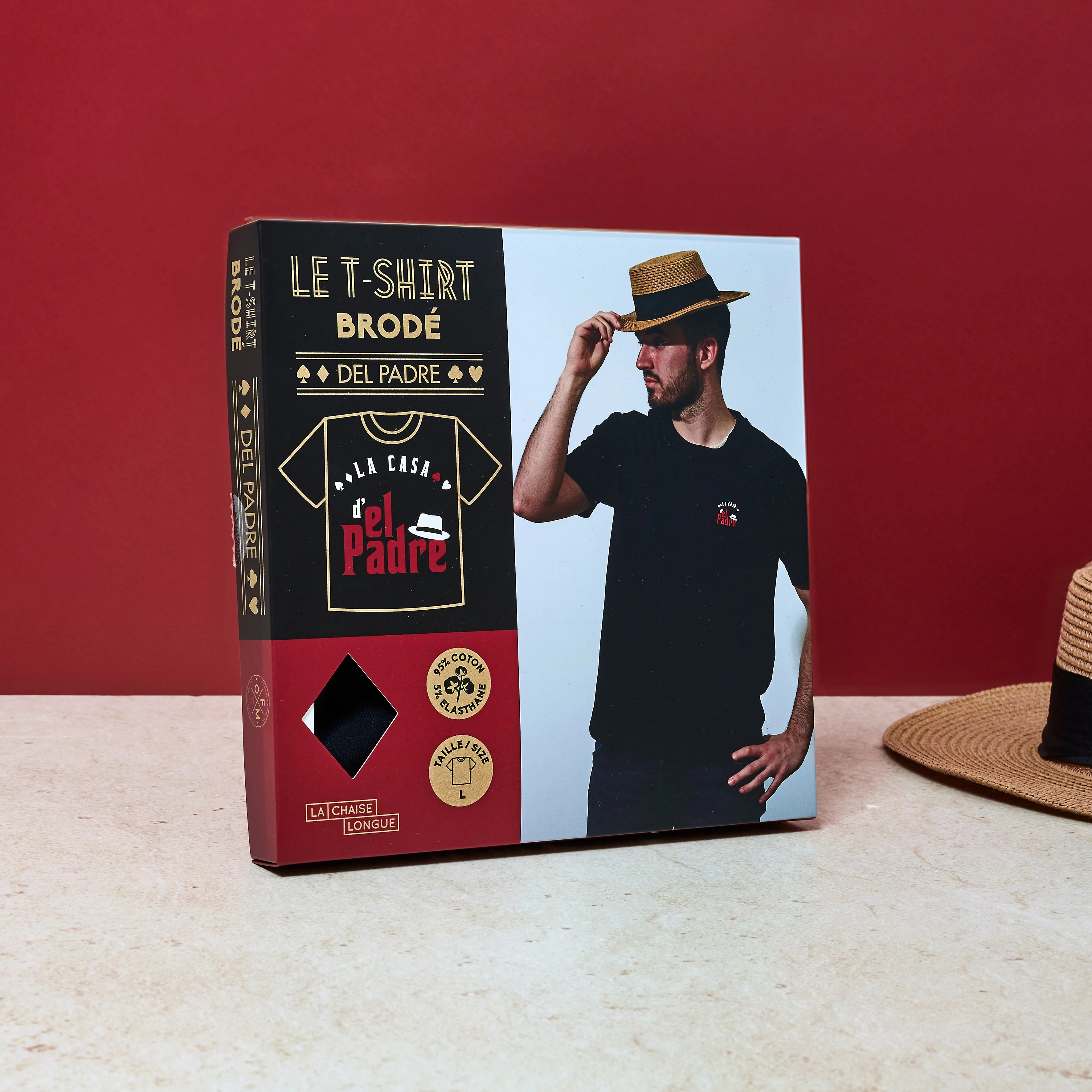 COFFRET T-SHIRT BRODE EL PADRE L - Image 2
