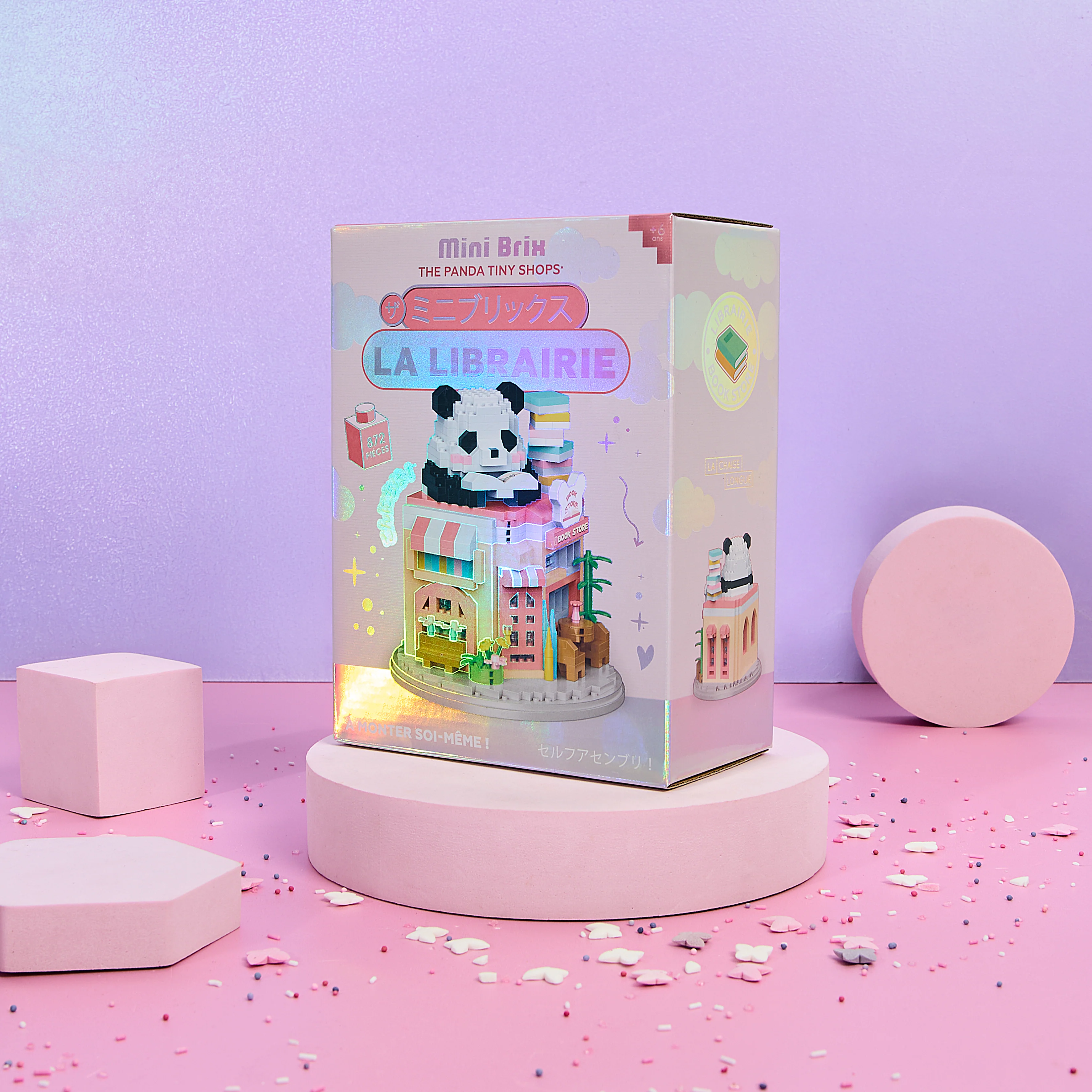 MINI BRIX PANDA LIBRAIRIE - Image 2
