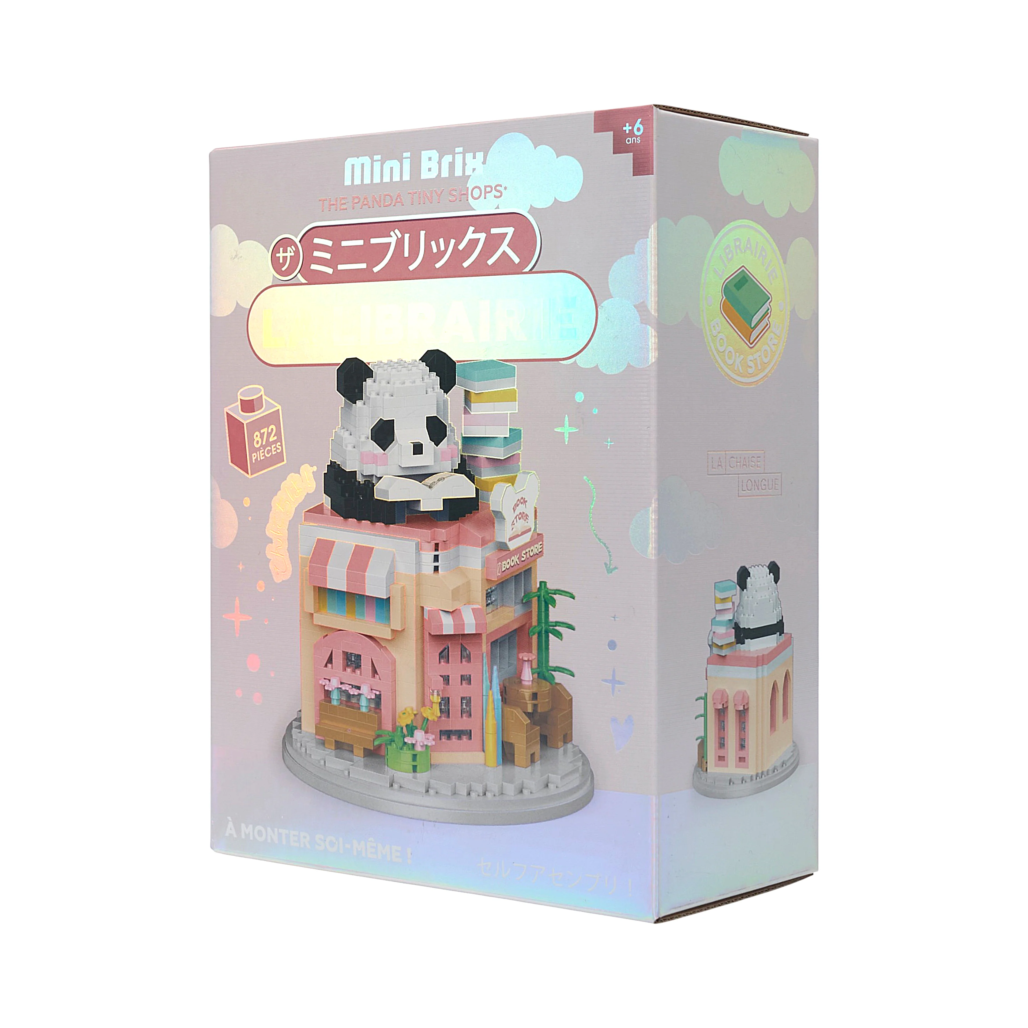 MINI BRIX PANDA LIBRAIRIE - Image 6