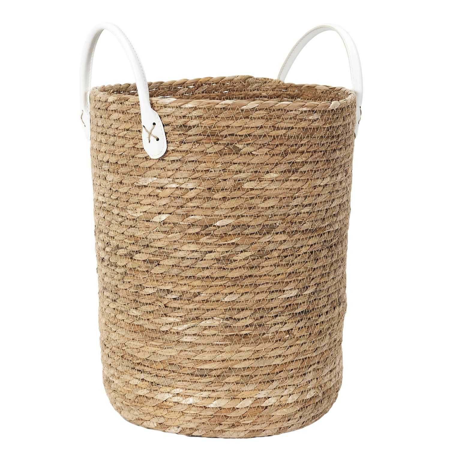 PANIER TRESSE ANSES SIMILI - LOT DE 3 - Image 4
