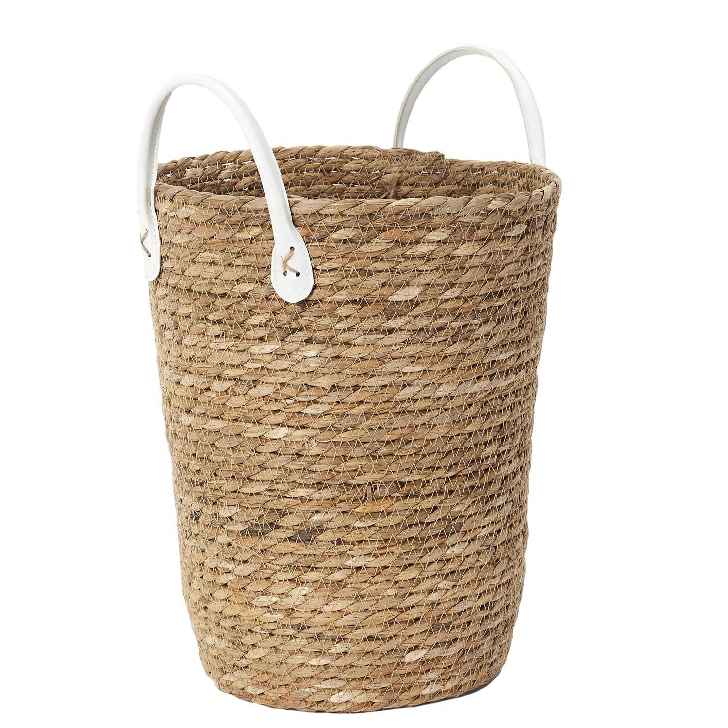 PANIER TRESSE ANSES SIMILI - LOT DE 3 - Image 5