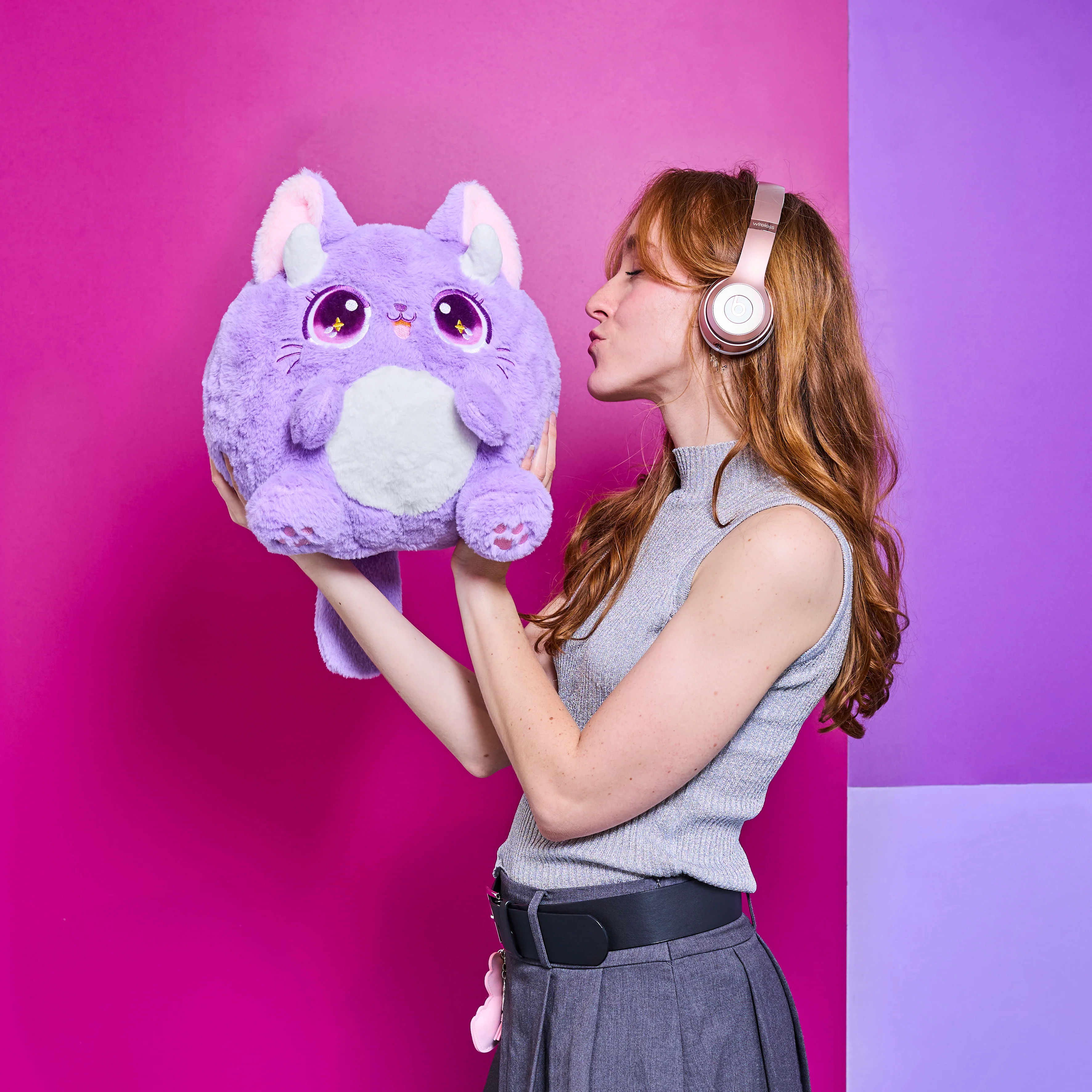 PELUCHE ONI CHAT VIOLET K-POP - Image 9