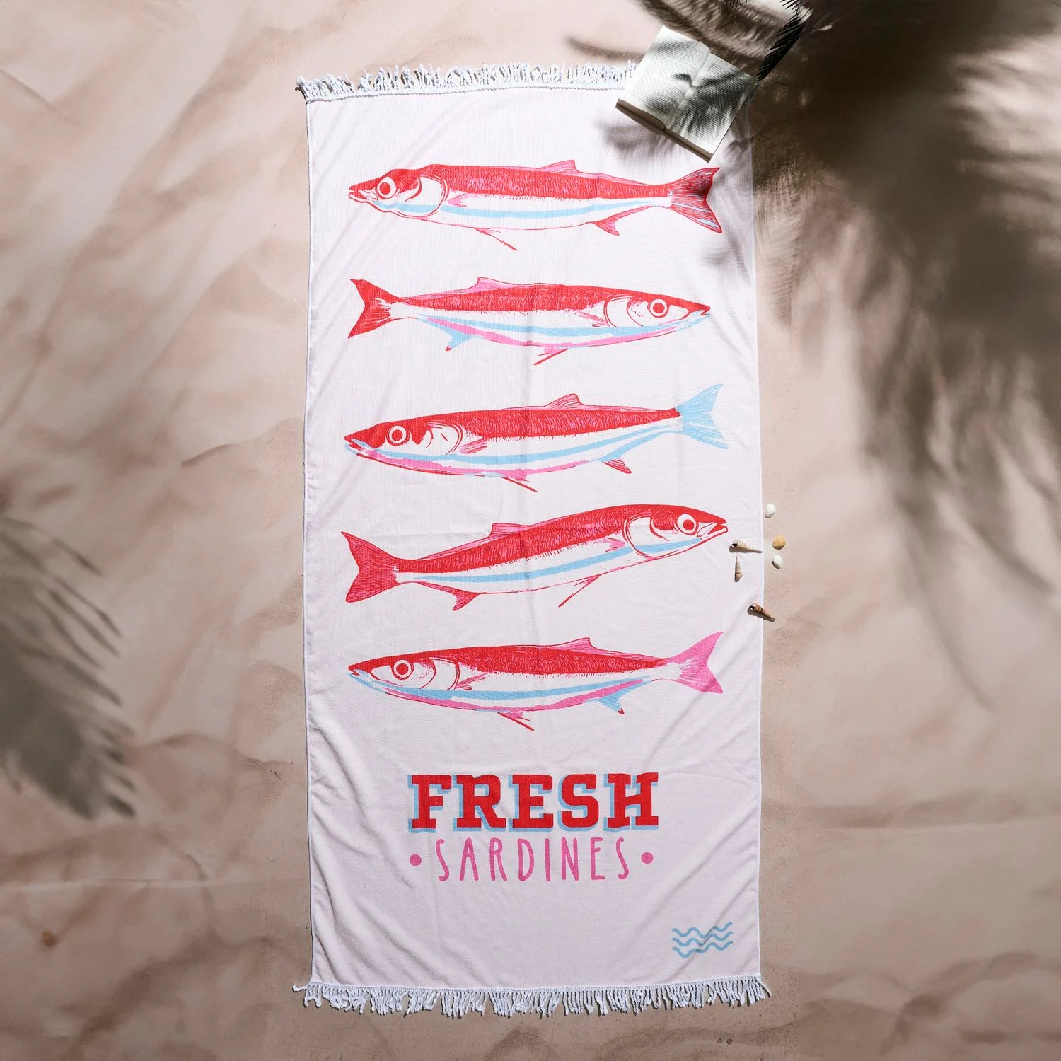 SERVIETTE DE PLAGE SARDINES FRESH - Image 2